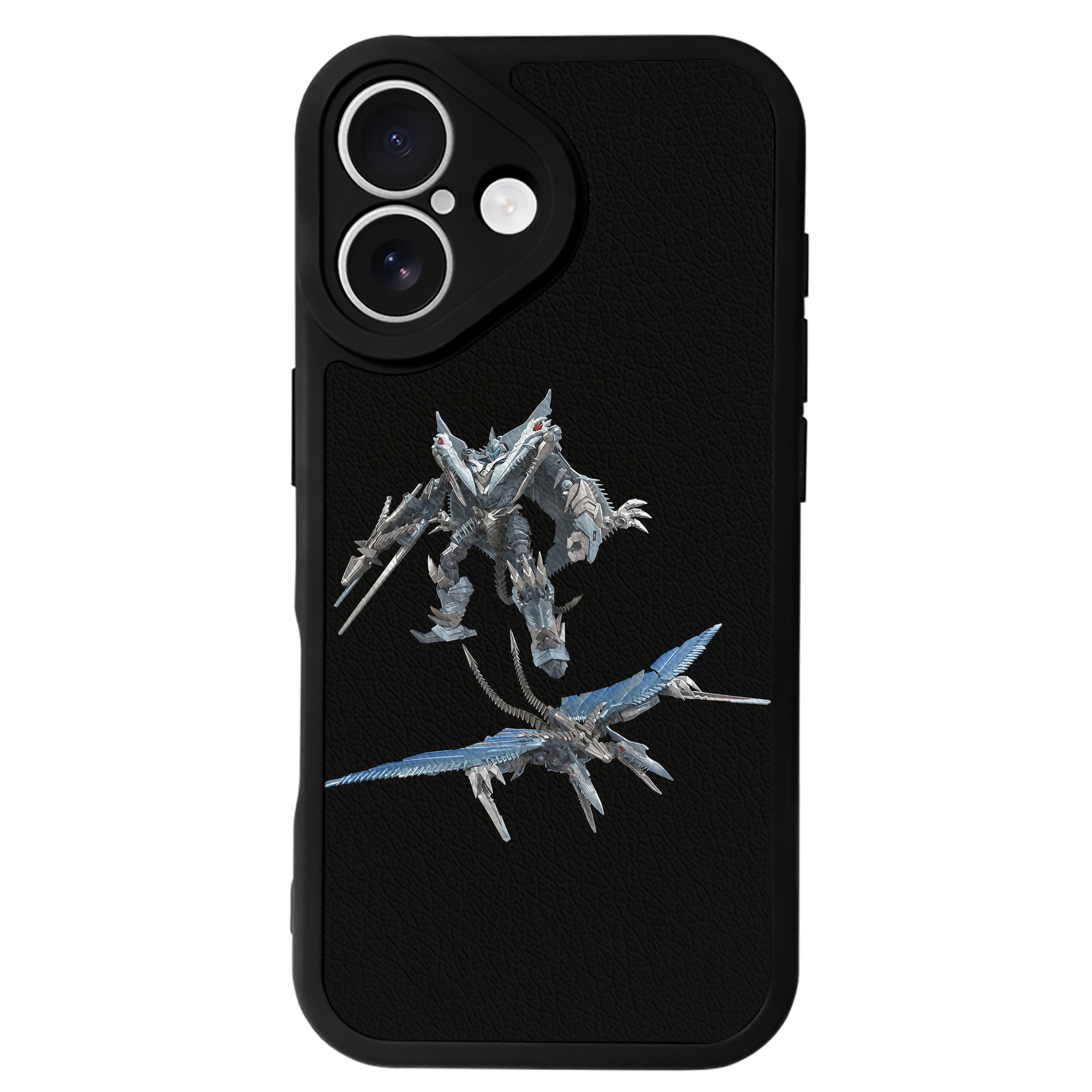 （画像用） Transformers トランスフォーマー 【iPhone 16シリーズ対応】シリコンスマホケース（レザー調） 材質：シリコン